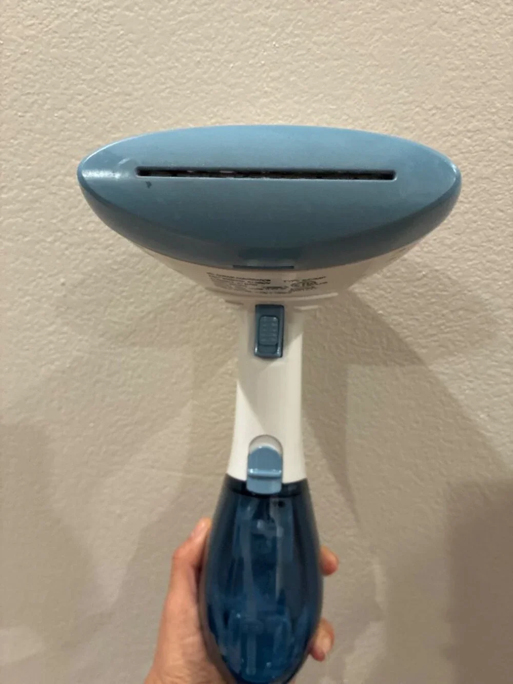 Conair ExtremeSteam Blue handheld steamer dual heat technology